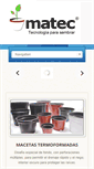 Mobile Screenshot of contenedoresmatec.com.mx