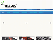 Tablet Screenshot of contenedoresmatec.com.mx
